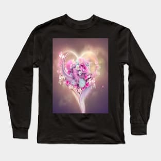 Heart of Flowers Long Sleeve T-Shirt